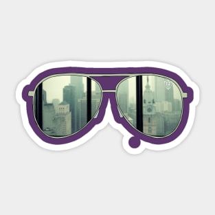 Armor class Sunglasses Sticker